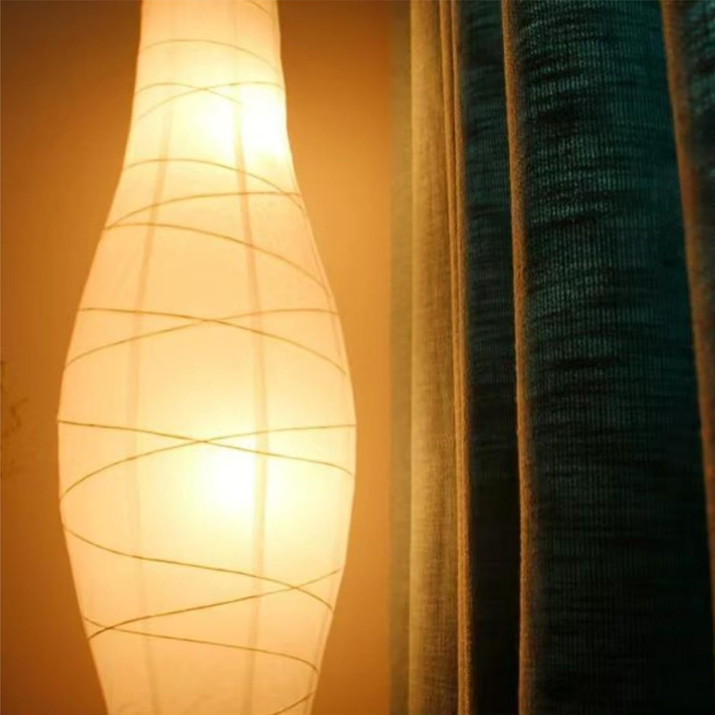 Paper Floor Lamp Shade White Rice Paper Lampshades Replacement Lamp Cover Floor Lamp Cover Replacement for Bedroom Living Room