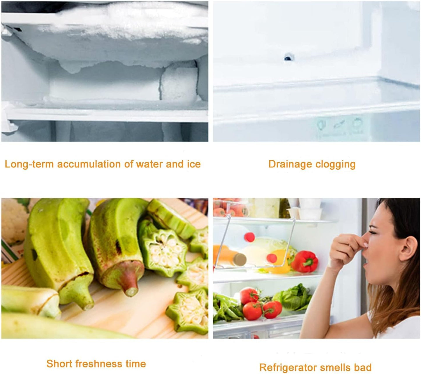 JSONO Refrigerator car sunroof Drainage Internal Long Hose Nylon Spring Fridge Drain Hole Dredging Tool Bendable Frozen Water Clog Remover Cleaning Brush for Kitchen Drain Pipe(155+6cm)