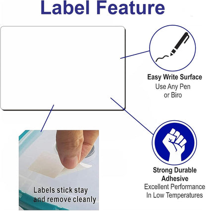 320 Count Home Moving Labels- 3 x 2 inches, Removable Packing Box Stickers, 8 Designs Waterproof Color Coded Moving Stickers with Fragile and Blank Labels