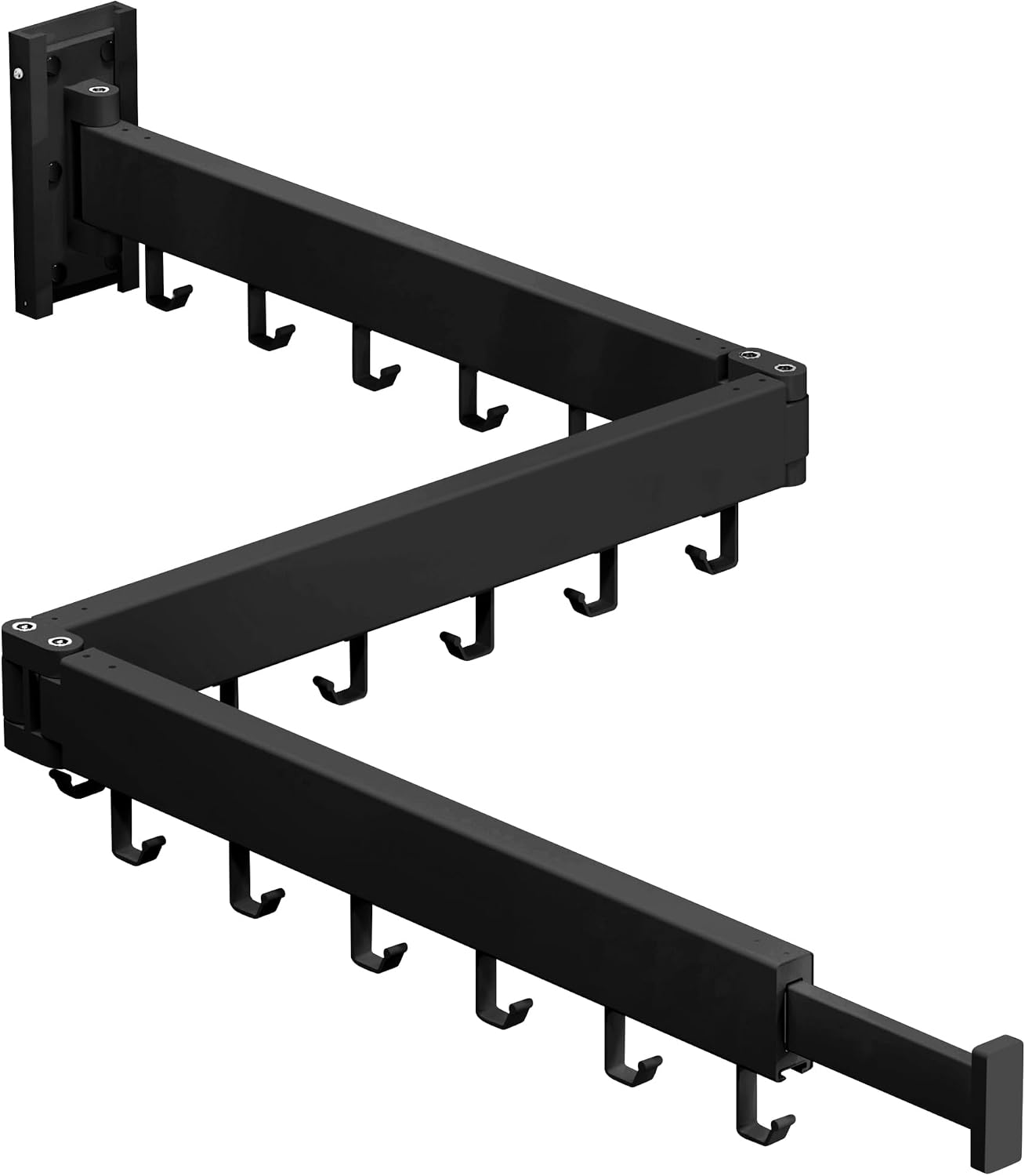 Clothes Drying Rack Wall Mounted,Drying Rack Clothing,Laundry Drying Rack Wall Mount,Collapsible Drying Racks for Laundry,Retractable,Foldable,Clothes Hanger Rack,Clothes Dryer Rack,White Color