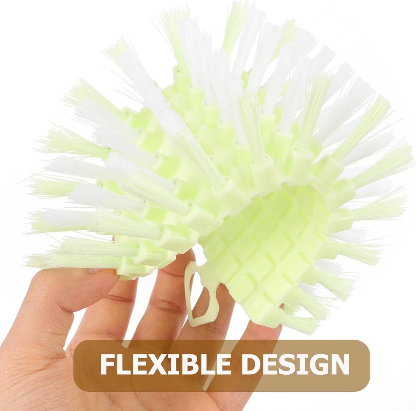OSALADI Kitchen Cleaning Brush for Sink and Bathroom Compact Small Scrub Brush Soft Bristles for Effortless Cleaning of Tiles Showers and Kitchen Surfaces