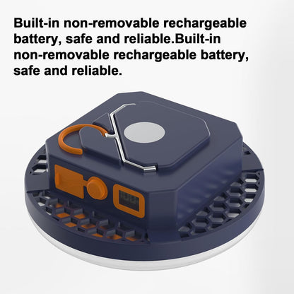 4000LM Flashlight Portable LED Camping Lantern Light 30W with Digital Display and Magnet , IPX5 Waterproof Tent Lights Light for Parents Christmas Gift