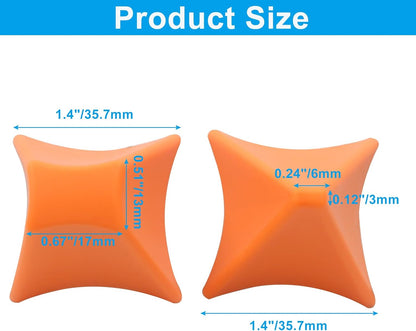 2 Pcs Silicone Caulking Tool, Reusable Sealant Finishing Tool Caulk Remover, Silicone Seam Tool Kit 3/6/13/17mm for Kitchen/Bathroom/Joint