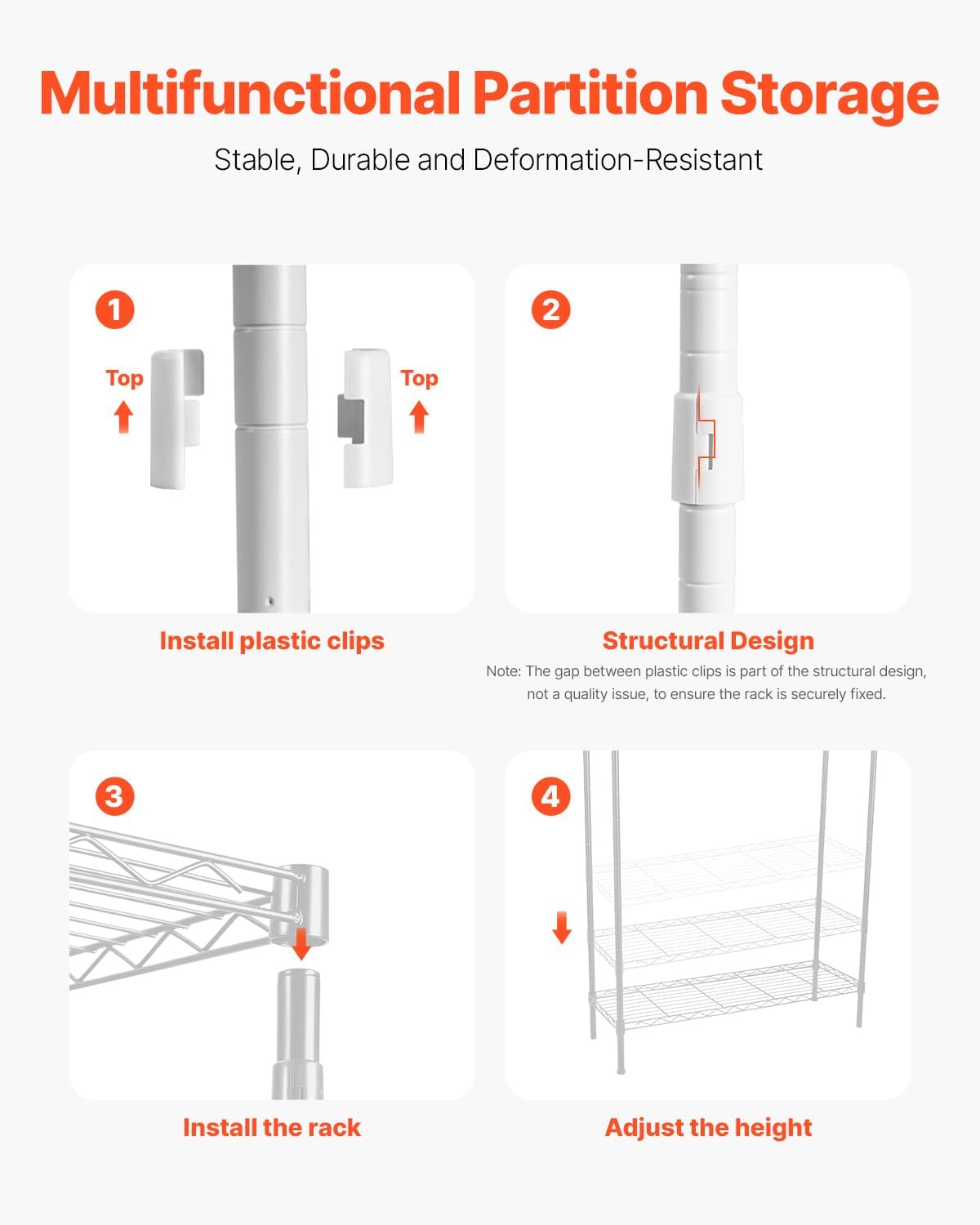 VEVOR Over Washer and Dryer Storage Shelves, 6 Tiers Laundry Room Drying Rack with Hanger Rod and Hooks, Two Rows Adjustable Washer Shelves Space Saver, for Laundry Room Storage & Organization, Black