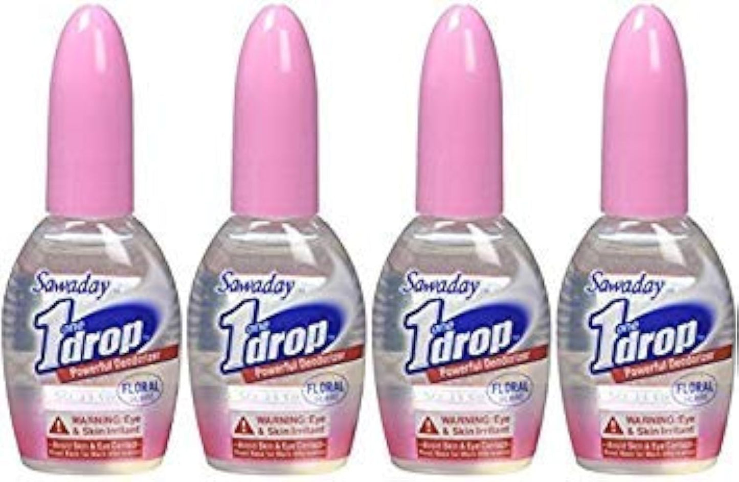 One-Drop Powerful Bathroom Deodorizer Floral (Pack of 4)