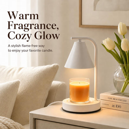 kobodon Candle Warmer Lamp with Timer, Electric Candle Lamp Warmer Birthday for Mom Women Home Bedroom Decor Wax Melt Warmer for Scented Wax with Jar Candles (Dragonfly)