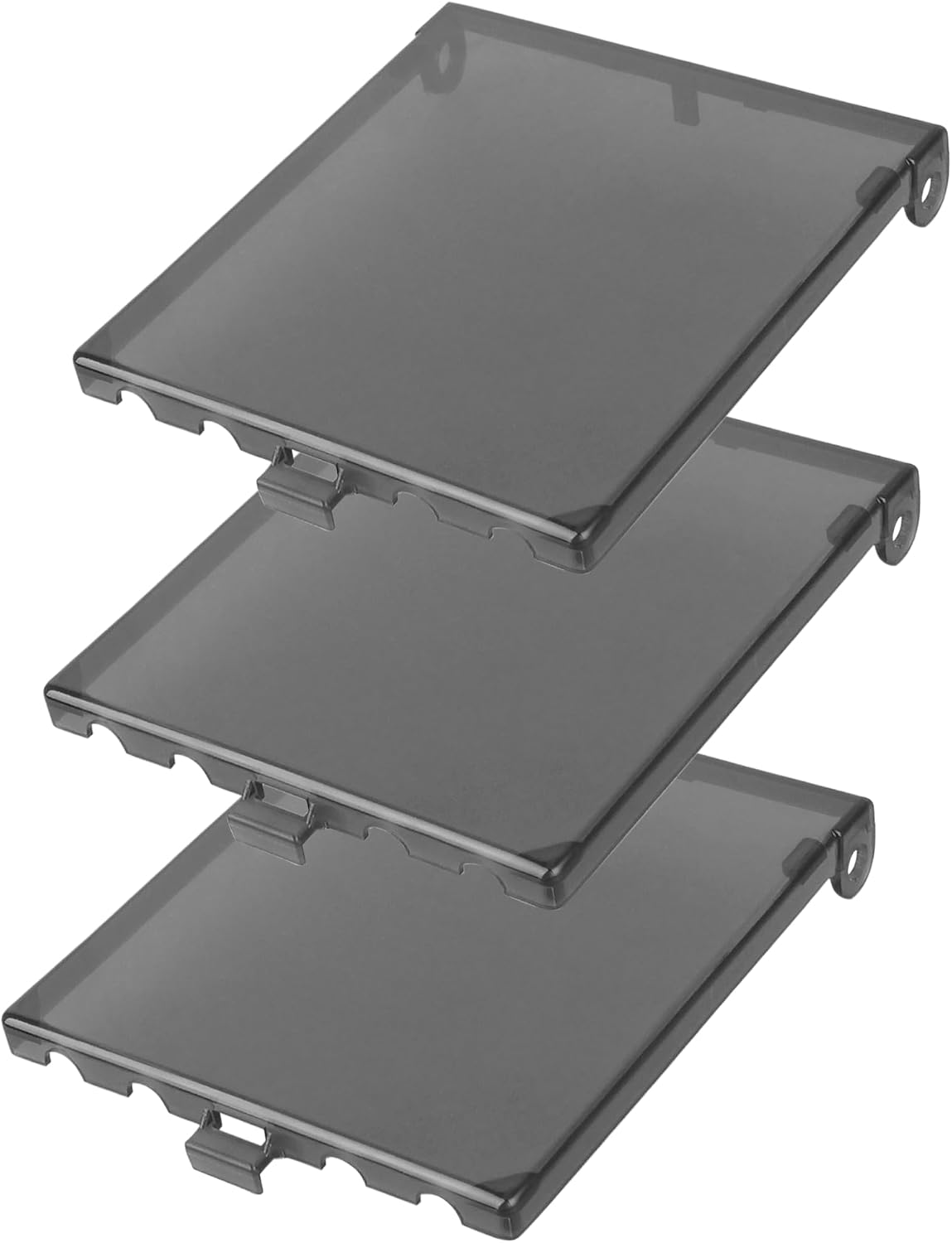 DBVC-1 Extra Duty Replacement in-Use Cover for Wet Locations,Type 3r Enclosure Cover for DBVR1C/DBVS1C/DBVM1C/60VC 1-Gang (Vertical) in Tool Box Electrical Outlet Box - Clear 3pcs (DBVC1-3)