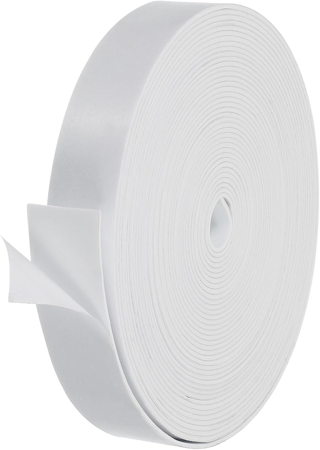 PATIKIL Weather Stripping Door Seal Strip, 3/8 Inch x 1/4 Inch x 32 Ft Self Adhesive Soundproof High Density Foam Tape Insulation for Door Window Air Conditioning, White - Colors B