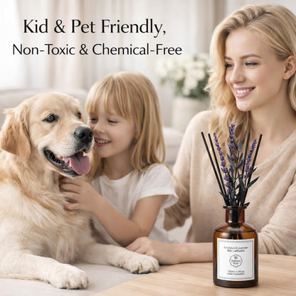 Luxury Hotel Scent Reed Diffuser 100ml (3.38oz) | No.1898 Hotel Collection Diffuser Oil Inspired by Ritz Carlton | Home, Bathroom & Office Decor | Long-Lasting Room Freshener Gift Set