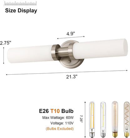 SANTOSTOCK Gold Battery Operated Wall Sconce Set of 2, 12000mAh Rechargeable Wall Lights with Remote Control, Wireless Dimmable Wall Lamps for Bedroom Living Room Bathroom Hallway Stairwell