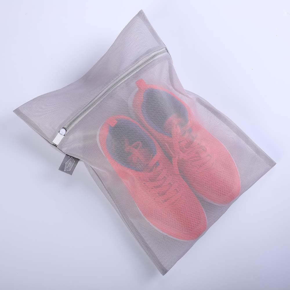 Kimmama Laundry Bags Mesh Wash Bag, Mesh Bag for Laundry, 1L+1M | shoe washing bag for socks, activewear, baby clothes and small garments to reduce tangling