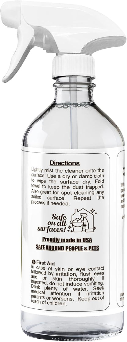 Degreaser Cleaner Heavy Duty Cleaning Spray 16 oz - Kitchen Cleaner for Stubborn Splatters, Stove Top, Grill, Drip Pans, & Oven Cleaner - Safe on All Surfaces - Fresh Scent