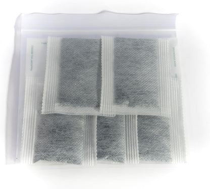 Green Piece® 24 Pack Overstuffed All-Natural Diaper Pail Deodorizer | Activated Charcoal Air Purifier Compatible with Diaper Pails, Shoe Closets, Trash Cans, Pets - Made in The USA by Green Piece