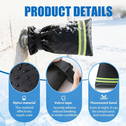 Outdoor Faucet Covers for Winter, 2026 New Insulated Spigot Cover, Waterproof Hose Bib Covers for Freeze Protection - 9.8" x 6.3" (Black, 2pcs)