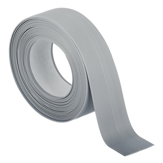 PATIKIL Caulk Tape 0.9" x 10.5 Ft, Self Adhesive Sealing Tape Waterproof Toilet Tub Caulk Sealant Strip Sealing Trim for Kitchen Bathroom Toilet Bathtub Sink Countertop, Gray