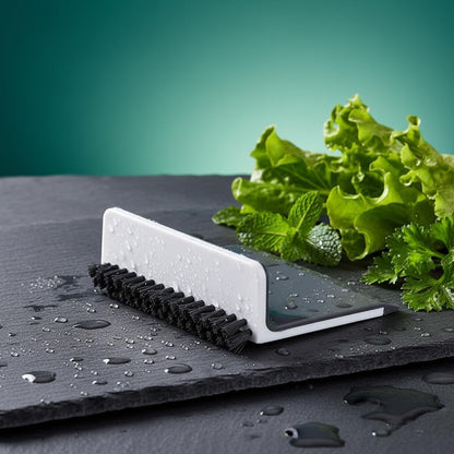 Sink Squeegee Cleaner Countertop Brush Wiper Vegetable Cleaning Brush Wiper Home Kitchen Tool Accessories Kitchen Utensils