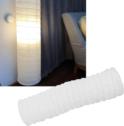 Rice Paper Lamp Shade 37 Inch, Ideal for Living Room Bedroom Hotel, Replacement Cover for Floor Table Desk Bedside Wall Lamp