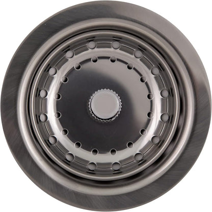 Design House 542969 Kitchen Sink Anti-Clogging S430 Stainless Steel Drain Strainer with Food Waste Catching Basket