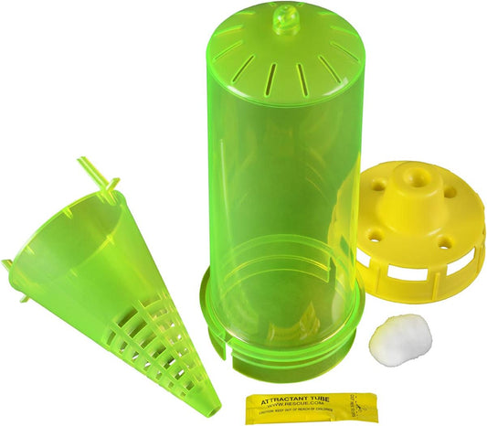 RESCUE! Reusable Yellowjacket Trap – Includes Attractant - 6 Traps