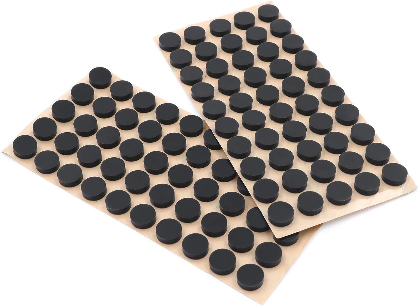 Furniture Felt Pads 3/8" (10mm) Diameter Round 3M Self Adhesive Protects Kitchen Cabinets, Drawers, Desks and Furniture Against Bumps and Scratches 100 Pack - Grey