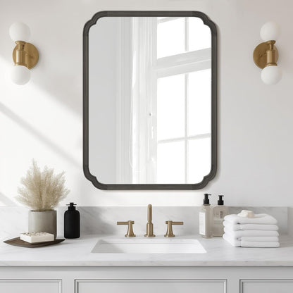 WallBeyond Full Length Mirror Wall Mounted 65"x22", Rustic Wooden Frame Floor Mirror, Large Full Body Mirror for Bedroom, Leaning or Hanging Against Wall, Natural