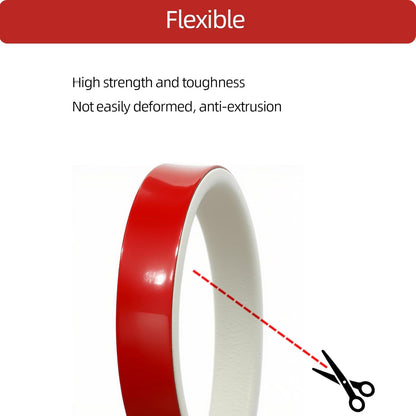 White Foam Rubber Seal Strip, Self-Adhesive D Shape EPDM Rubber Weather Stripping for RV, Boat, Auto, Truck, Marine, Garage Doors/Window and More, W:3/4"; H:3/8",L:13Ft