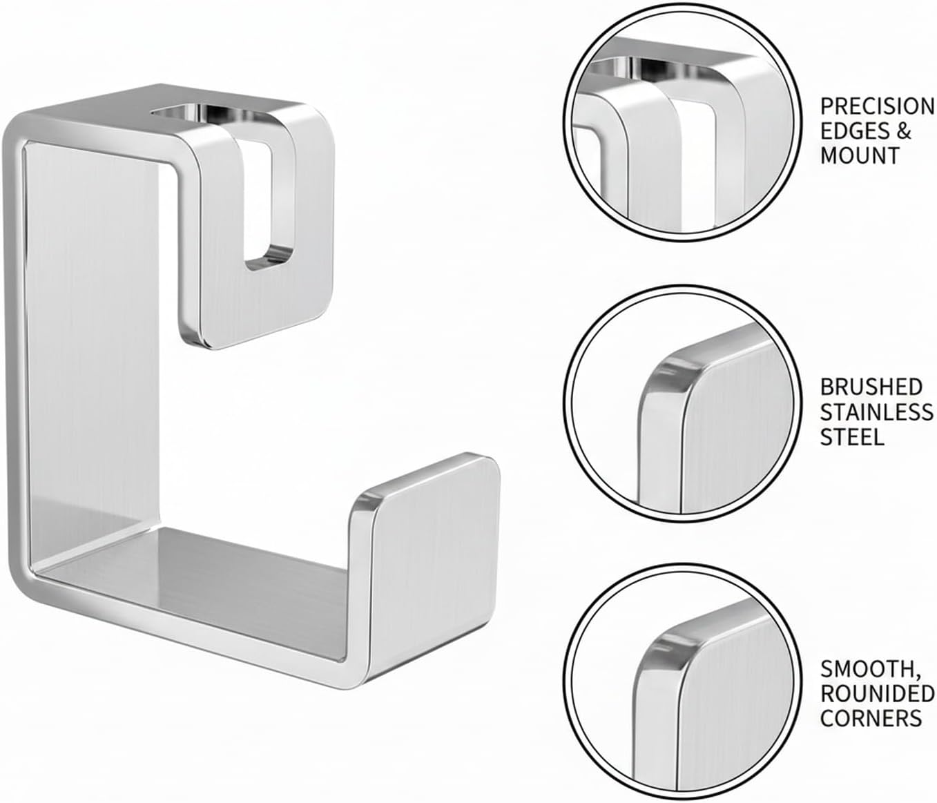 Stainless Steel Wall-Mounted Drying Rack, Heavy-Duty Towel & Laundry Rack for Bathroom & Utility Areas, Space-Saving Design (Silver)