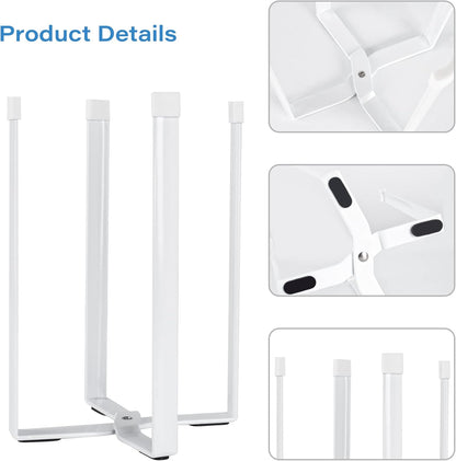 Kitchen Stand Holder, Plastic Bag Drying Rack, Multifunctional Countertop Cups Bottles Drying Rack for Plastic Bags, Bottles and Cups, Shelf Trash Bag (Black)