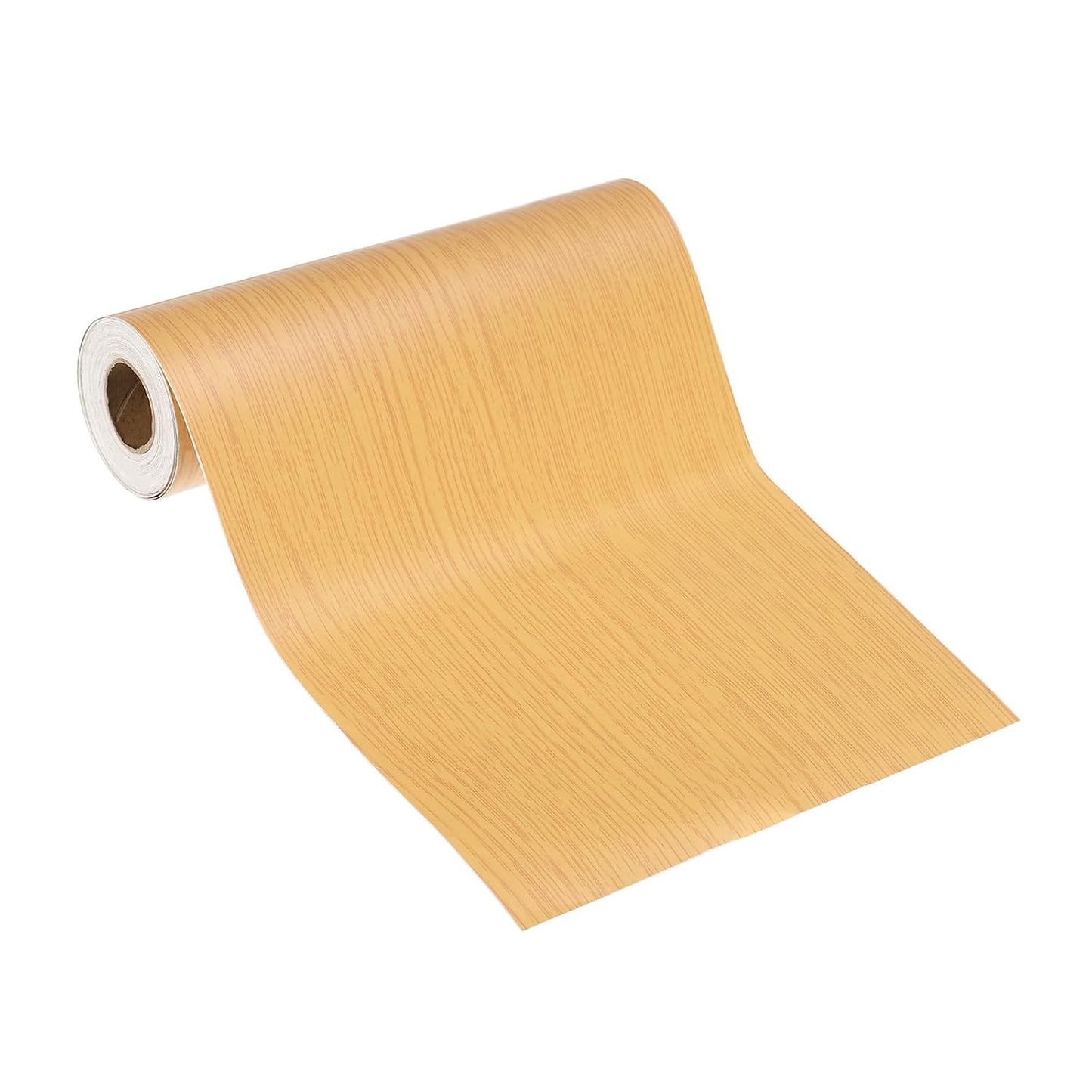 PATIKIL Self Adhesive Wood Grain Repair Tape 33'x 3", Multi-Use Realistic Wood Grain Repair Patch for Furniture Floor Door Table Chair Windows Handicraft DIY, Yellow Teak