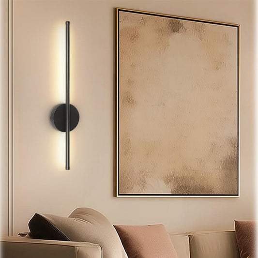 TaoFiaCo Battery Operated Wall Sconces Set of Two,Rechargeable Wall Sconces Set of 2 with Remote Control Dimmable Wall Light Decor for Living Room, Bathroom for, 24 Inch, Gold