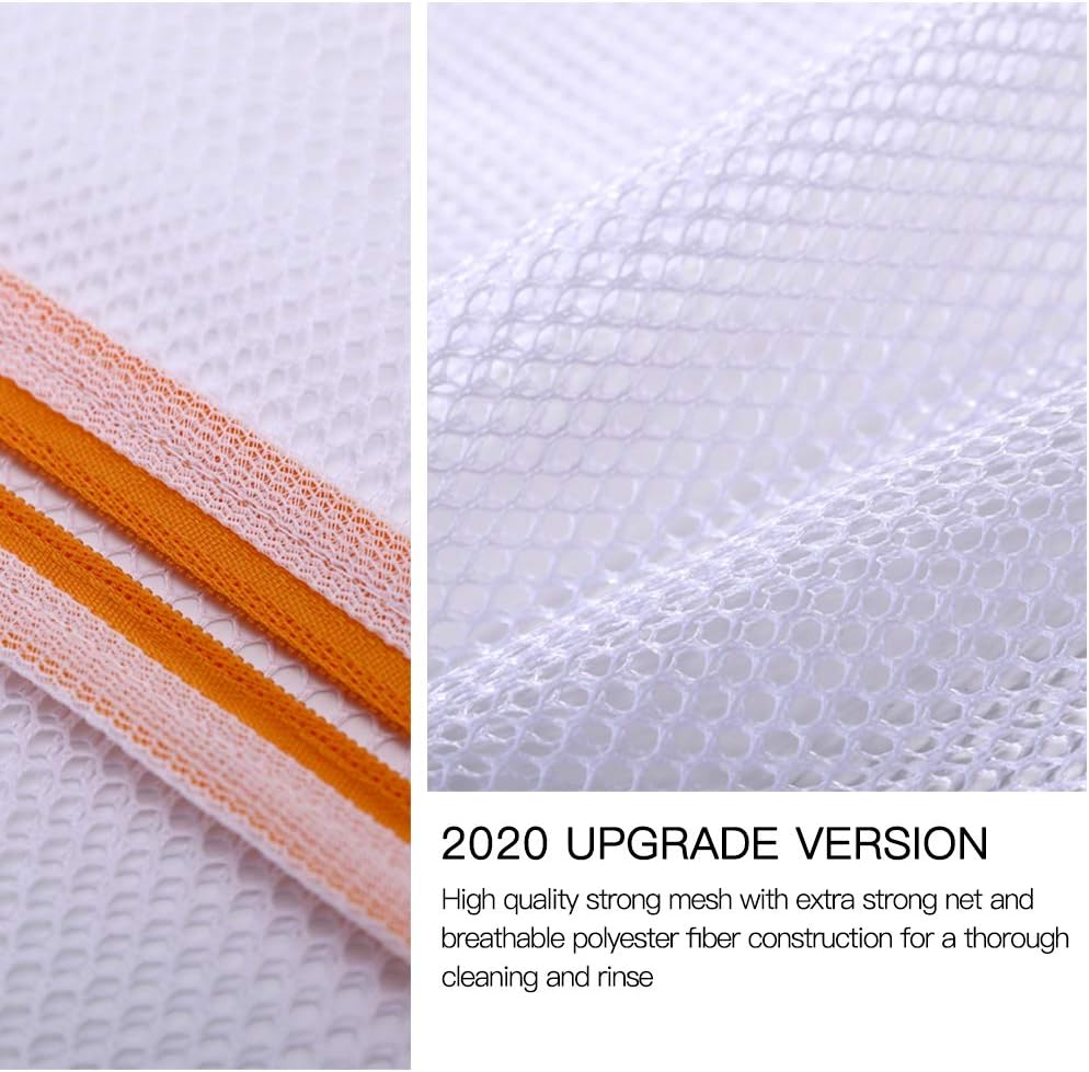 Kimmama Lingerie Bags for Washing Delicates, Mesh Laundry Bag for Delicates | Delicate laundry bag, for clothes, face mask, tie, scarf, socks, stockings, shirts, small toys, 3S