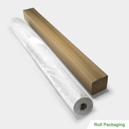 Marble Peel and Stick Waterproof Wall Paneling, 118" x 47" Carrara White Matte Finish Self-Adhesive Backsplash Tile Vinyl Wall Panel for Kitchen Bathroom Wall Decor, Covers 38.75 Sq. Ft.