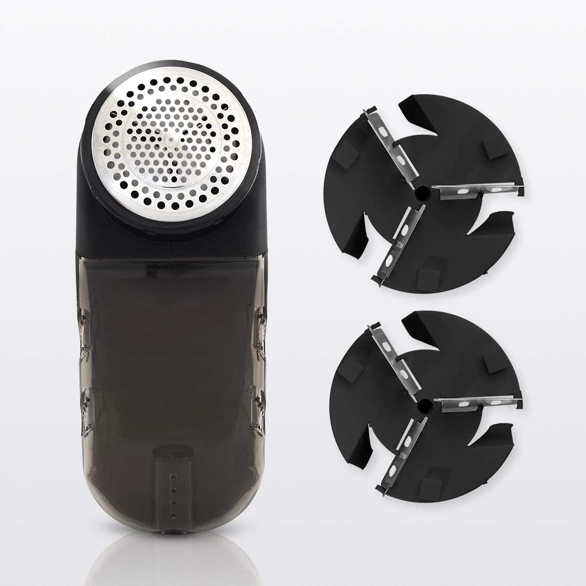 EasyLint Professional Lint Remover Fabric Shaver Replacement Blades: Quickly & Effectively Remove Fuzz, Bobbles & Pills from Sweaters, Clothes, Couch and Furniture. Includes One Package of (2) Blades.