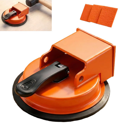 Floor Gap Fixer Tool, 2026 Upgrade Heavy Duty Floor Gap Fixer Tool, Carbon Steel Floors Suction Cup Tools with Rubber Pad for Laminate, Wood, Tile, Vinyl