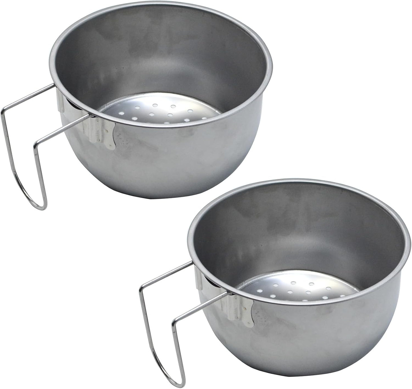 Stainless Steel Round Drain Basket, 5.8 Inch x 3 Inch Stainless Steel Kitchen Sink Strainer for Drain Water (2)