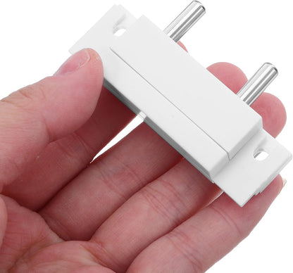 Veemoon 2pcs Stainless Steel Water Leak Sensor Probes with Instant Alarm, High-Precision Liquid Level Detectors for Home Water Tank Leak Detection Under Sink Moisture Monitoring