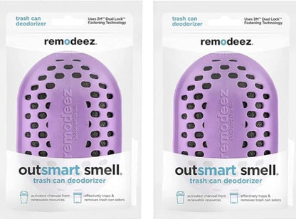 Remodeez Activated Charcoal Trash Can Deodorizer Bags 2-Pack