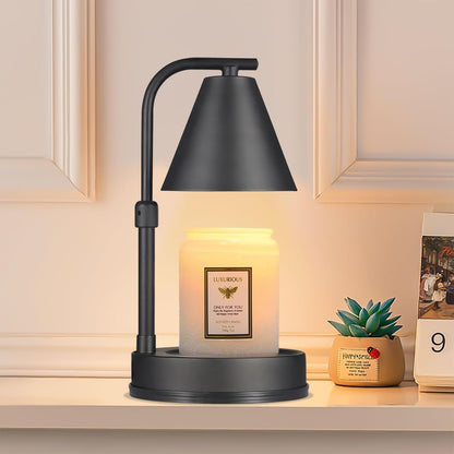 kobodon Candle Warmer Lamp with Timer, Electric Candle Lamp Warmer Birthday for Mom Women Home Bedroom Decor Wax Melt Warmer for Scented Wax with Jar Candles (Dragonfly)