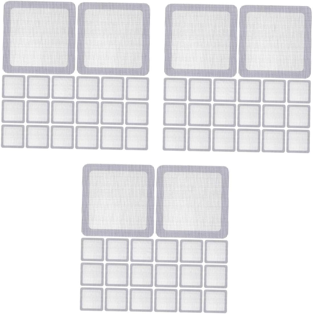 Window Screen Repair Patch Kit Adhesive Patch Pads for Holes Door Screen Mesh Tape