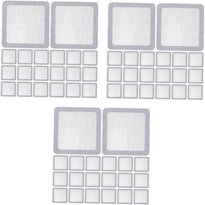 Window Screen Repair Patch Kit Adhesive Patch Pads for Holes Door Screen Mesh Tape