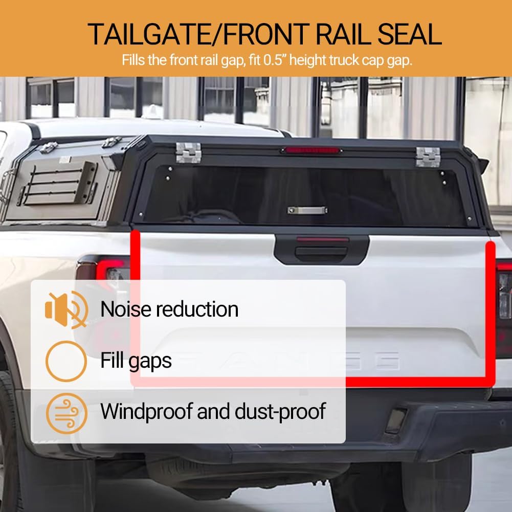 Double-Hole Rubber Weather Stripping, Self-Adhesive Foam Rubber Seal Strip, Rubber Gasket for for RV, Boat, Auto, Garage Door/Window, Machinery and More, W: 5/8"; H: 3/8", L:20Ft