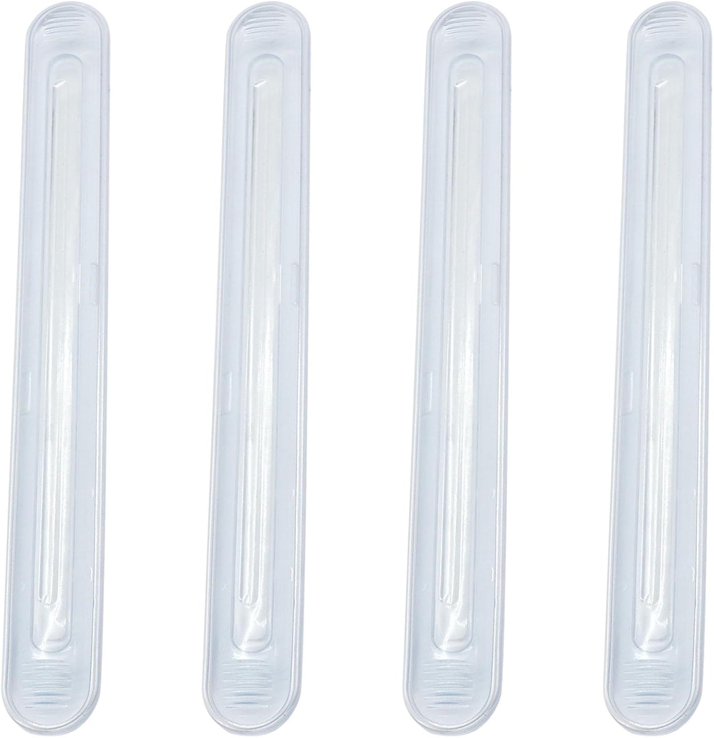 Zorfeter 4 PCS Rubber Chair Wall Protector, Clear Furniture Bumpers Adhesive Cabinet Door Bumper Silicone, Self Adhesive Wall Protector Bumpers for Shower Doors/Drawers/Car Doors/Toilet Lids