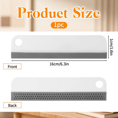 Small Rubber Squeegee for Sink, Multi-Purpose Kitchen Sink Squeegee | Window Scraper for Cleaning Glass,Shower Door, Mirrors, Countertop, Car Windshield