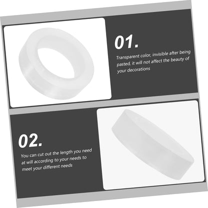 LIFKOME Double Sided Tape Craft Acrylic Nano Tape Roll Washable No Trace Multipurpose Fixing Sticker