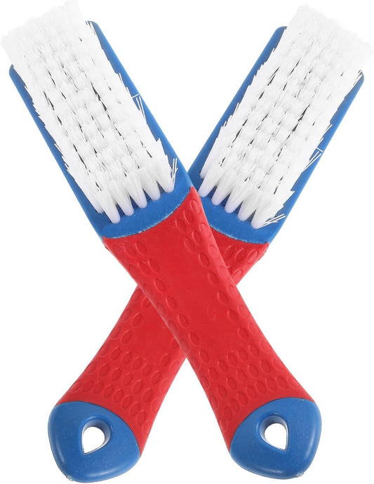 2pcs Soft Shoe Cleaning Brushes for Laundry, Fabric and Carpet Scrubber, Gentle Stain Remover Brushes for Sneakers and Clothes, Household Shoe Care Accessories