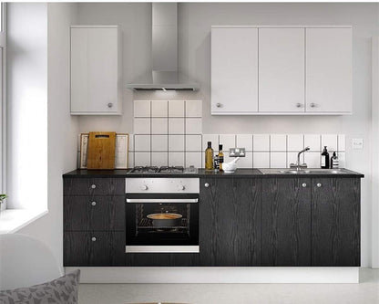 15.8" x400"White Wallpaper Self Adhesive Film Peel and Stick Wallpaper White Adhesive Paper Waterproof Removable DIY Decorative for Kitchen Cabinet Countertops Shelf Liner Upgrade Thicker