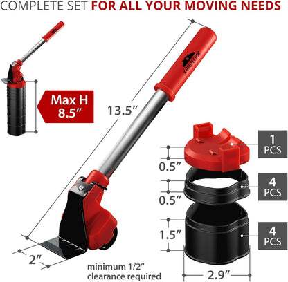 X-Protector Felt Furniture Sliders for Hardwood Floors 24 PCS 1” - Self-Adhesive Furniture Slider - Heavy-Duty Furniture Movers for Hard Surfaces - Felt Sliders - Move Your Furniture Easily!