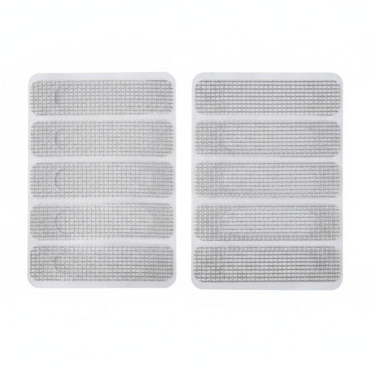 Self-Adhesive Fiberglass Screen Patch Kit for Windows and Doors, No-Frame Removal Repair, Multicolor Mesh Covers