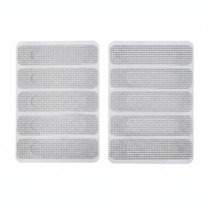Self-Adhesive Fiberglass Screen Patch Kit for Windows and Doors, No Frame Removal Needed, Multicolor Mesh Repair