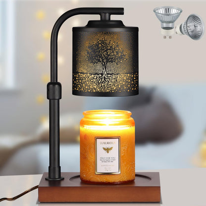 mocosa Candle Warmer Lamp with Adjustable Height Dimmable for New Home Decor Electric Candle Warmer for Jar Candles Birthday Gifts for Women Mom(Hummingbird)